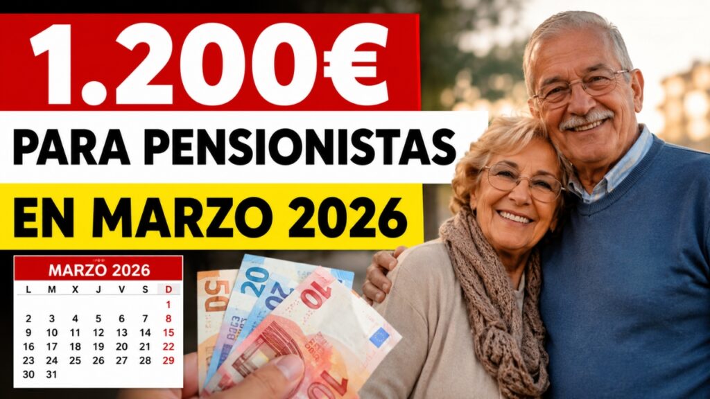 España Activa Ayuda Extra de 1.200€ para Pensionistas en Marzo 2026: Requisitos, Calendario y Formulario Oficial