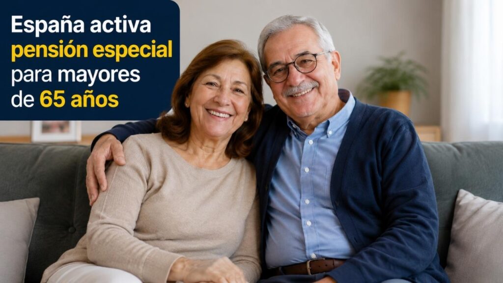 España activa pensión especial para mayores de 65 años en 2026: cuánto pagan, quién puede pedirla y calendario completo