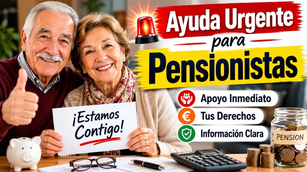 España Lanza Ayuda Urgente para Pensionistas en 2026: Hasta €1.200 para Mayores de 65 Años — Cómo Solicitarla