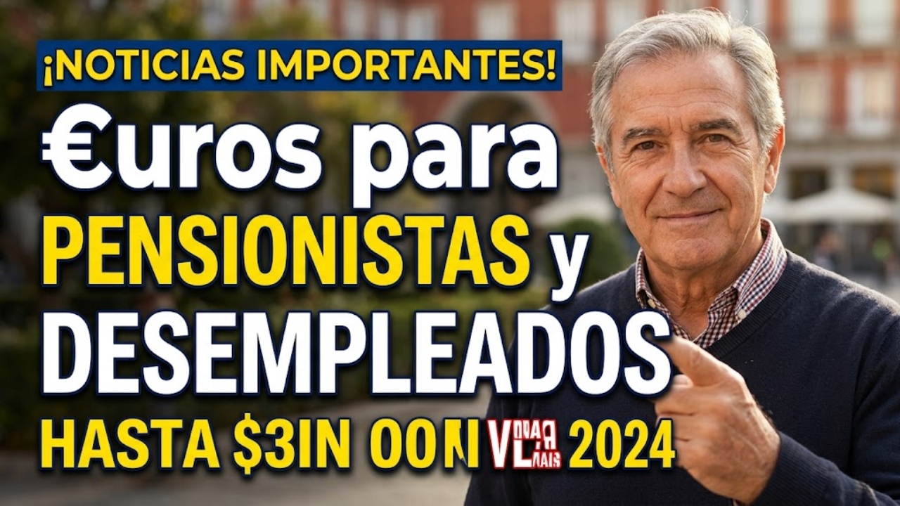 España anuncia ayuda de 1.200 euros para pensionistas y desempleados: consulta quién puede solicitarla y cuándo se paga
