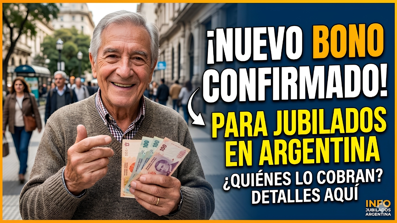 ¡Confirmado! Jubilados en Argentina recibirán bono de $320.000 en marzo 2026: quiénes cobran y calendario completo