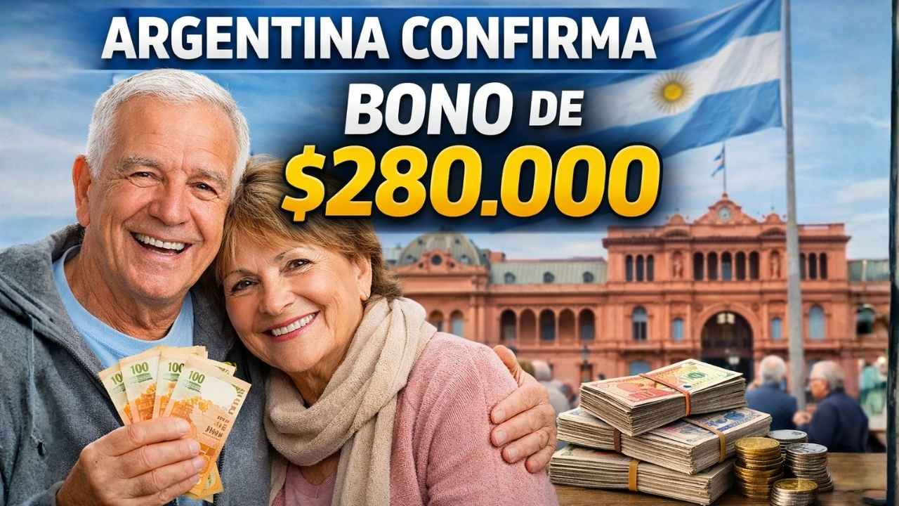 Argentina Confirma Bono de $280.000 para Jubilados en Junio 2026: Quiénes lo Cobran, Calendario de Pago y Cómo Solicitar la Ayuda
