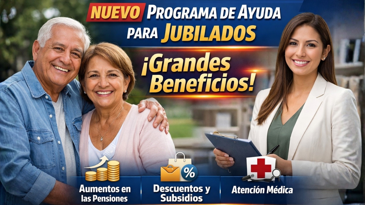 Marzo 2026: nuevo programa de ayuda para jubilados promete pagos especiales, requisitos, registro y cronograma de entrega