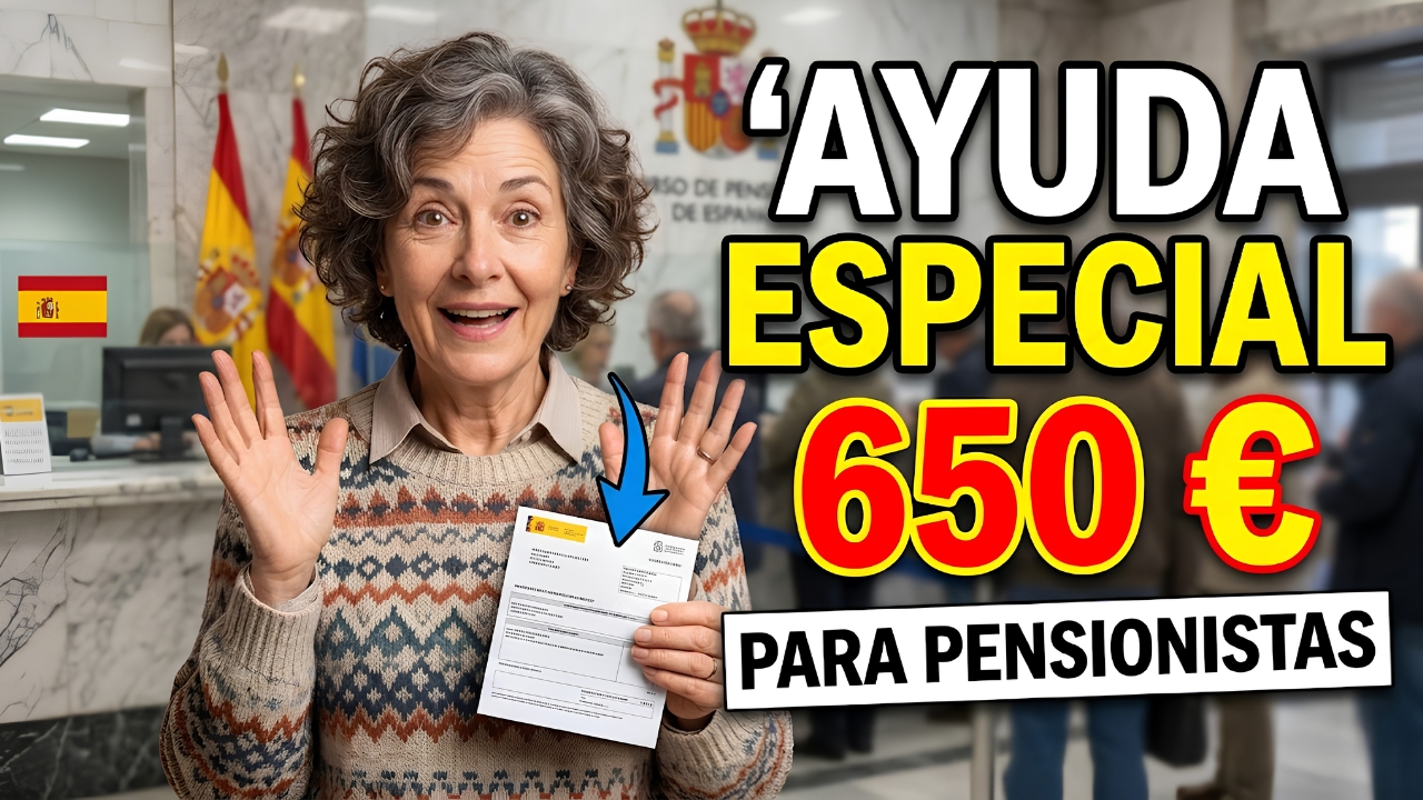 España: Ayuda Especial de 650 € para Pensionistas con Ingresos Bajos: Cómo Pedirla y Cuándo se Cobra en Marzo 2026