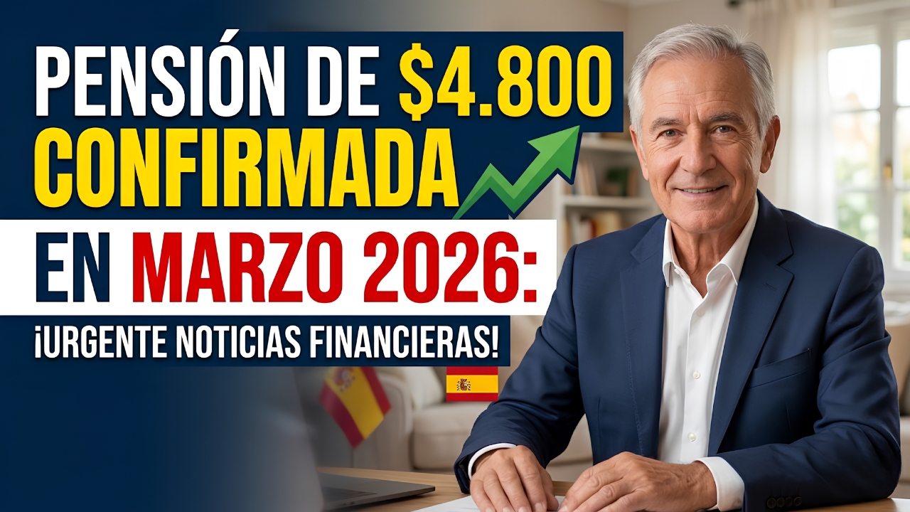 Pensión de $4.800 Confirmada en Marzo 2026: Requisitos y Documentación