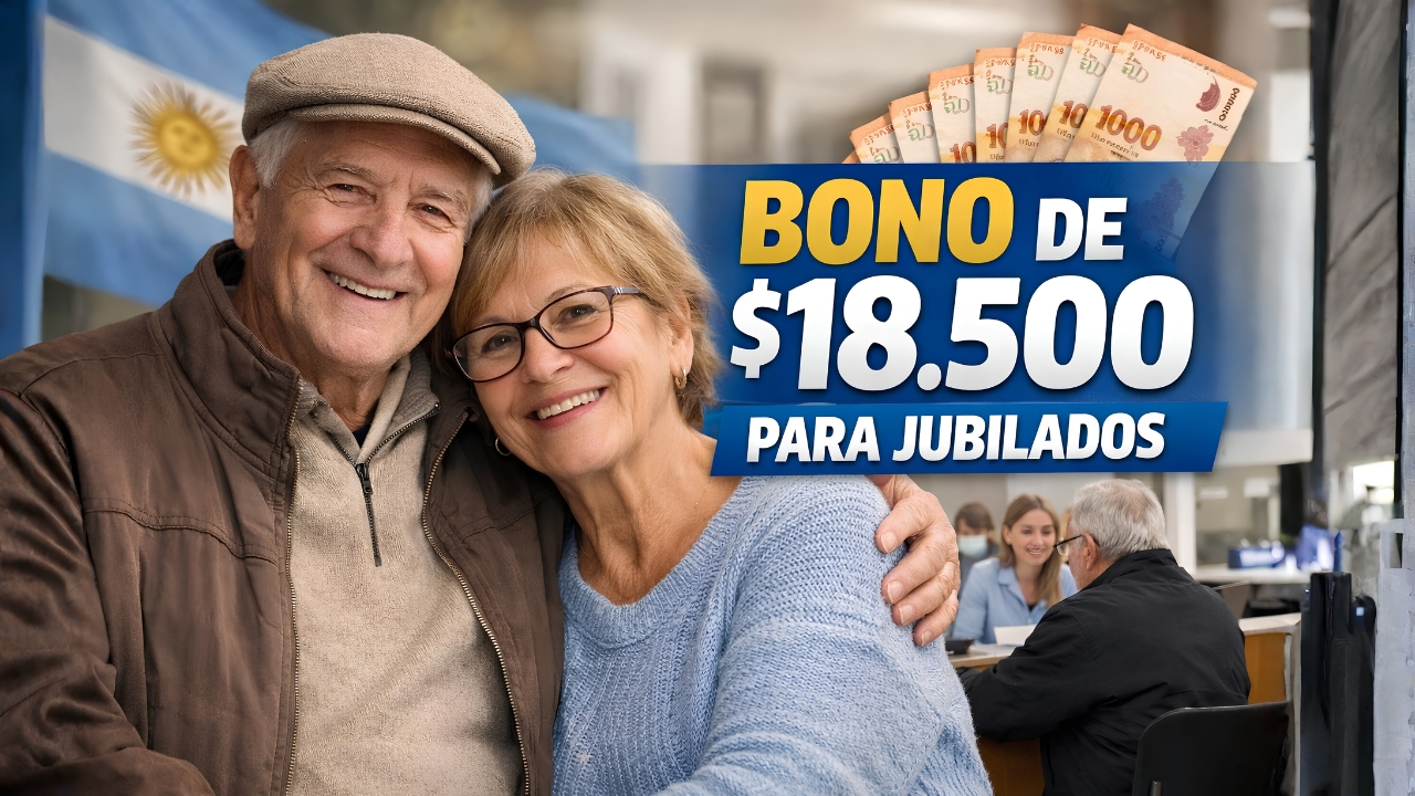 Bono de $18.500 para jubilados en Argentina: quiénes lo cobran, cómo solicitarlo y calendario completo de pagos de febrero 2026