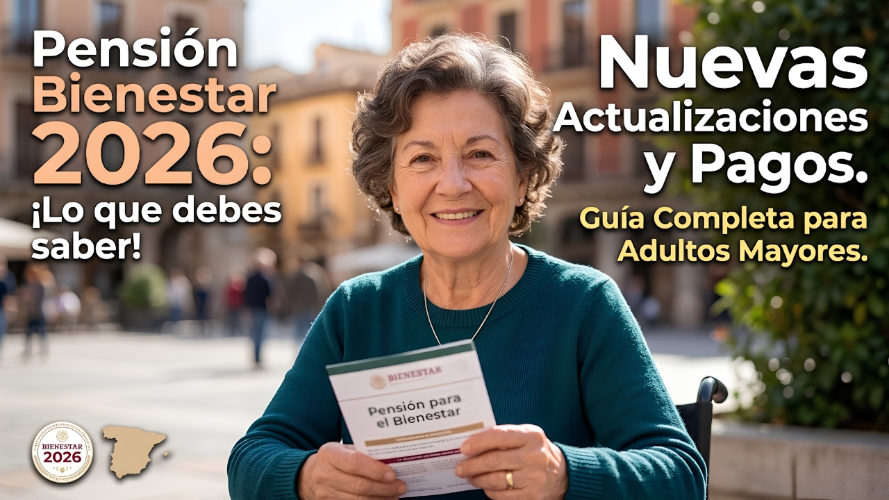 Pensión Bienestar 2026: Calendario oficial de pago por apellido para adultos mayores de 65 años en febrero y marzo