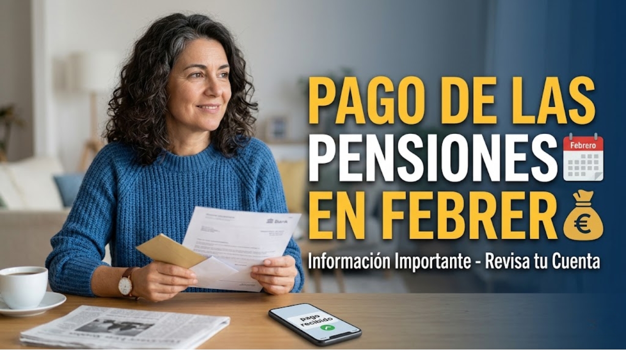 El cambio en el día de pago de las pensiones en febrero 2026: Los bancos adelantan el ingreso a los mayores de 65 años