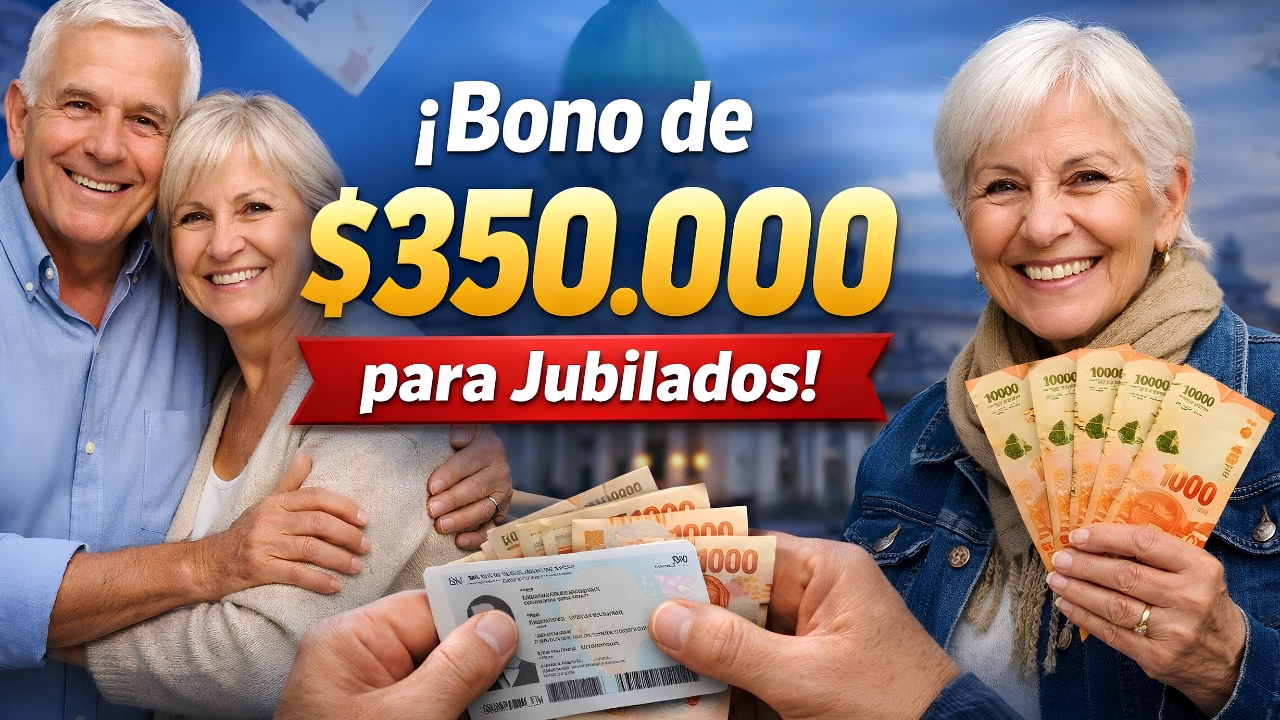 Bono de $350.000 para Jubilados en Argentina: Requisitos, Cómo Solicitar y Fechas de Pago en Marzo 2026